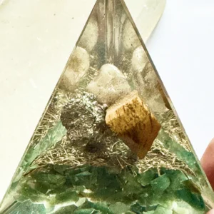 Abundance & Success Crystal Pyramid