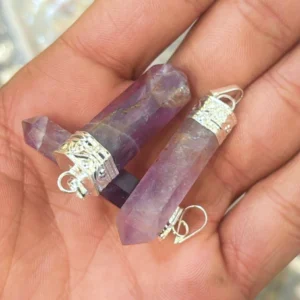 Amethyst Pencil Pendant